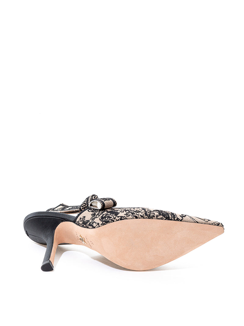 Printed Décolleté Slingback J'Adior Shoes