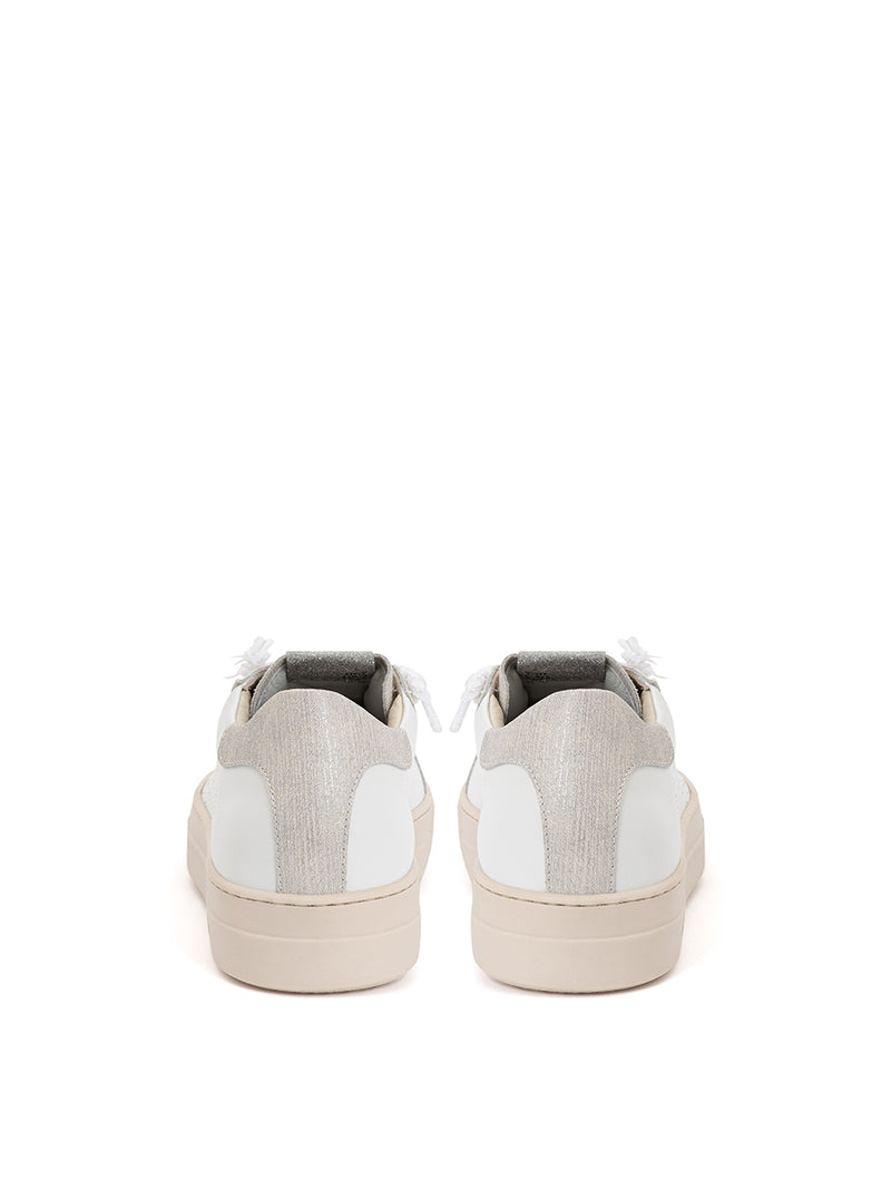 Thea sneaker in white leather