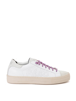 Thea sneaker in white leather