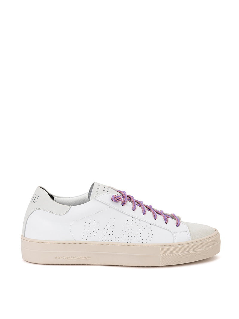 Thea sneaker in white leather