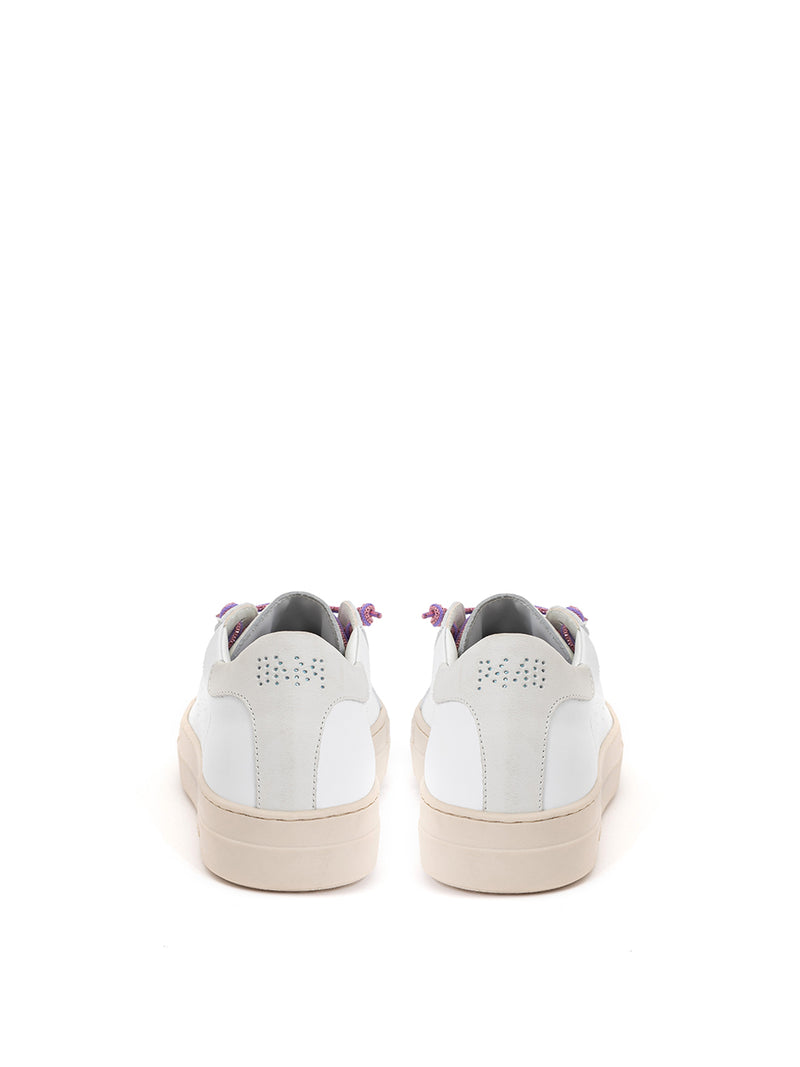 Thea sneaker in white leather