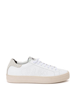 Thea Piton sneakers in white leather