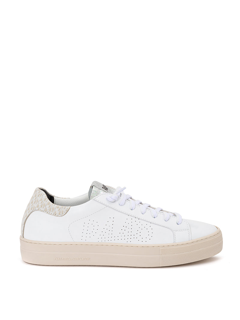 Thea Piton sneakers in white leather