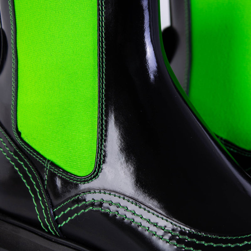 Alexander McQueen Fluo Inserts Chelsea Boots