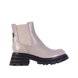 Alexander McQueen Grey Chelsea Boots