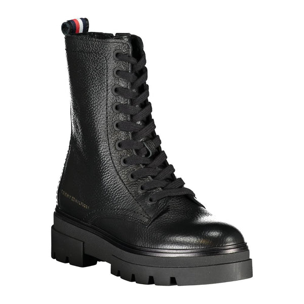 Black Polyester Boot