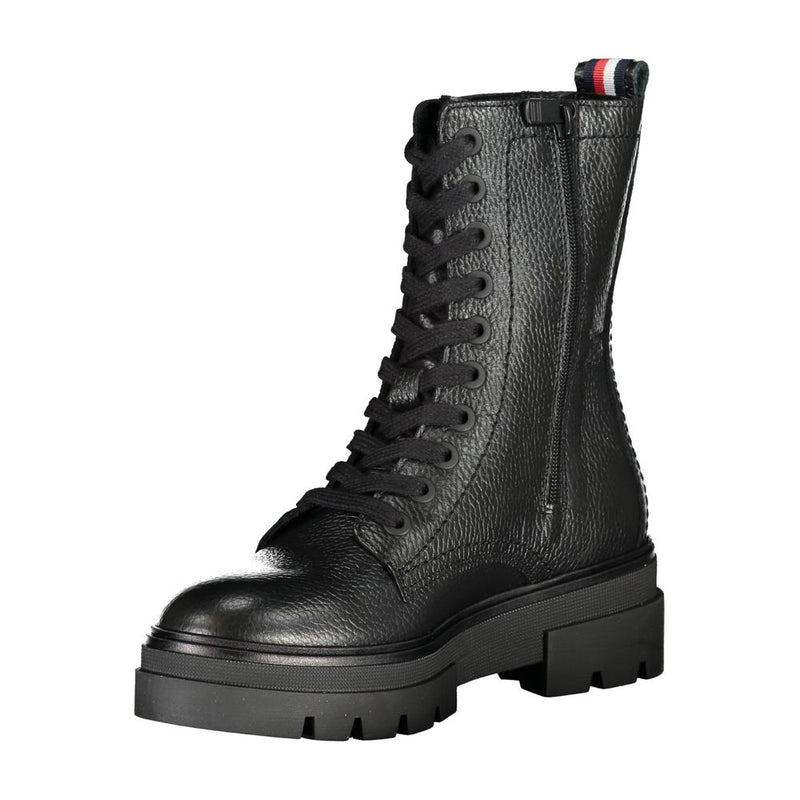 Black Polyester Boot