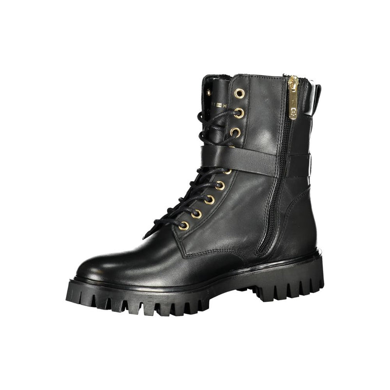 Black Polyester Boot