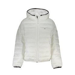 White Polyester Jackets & Coat