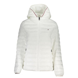 White Polyester Jackets & Coat