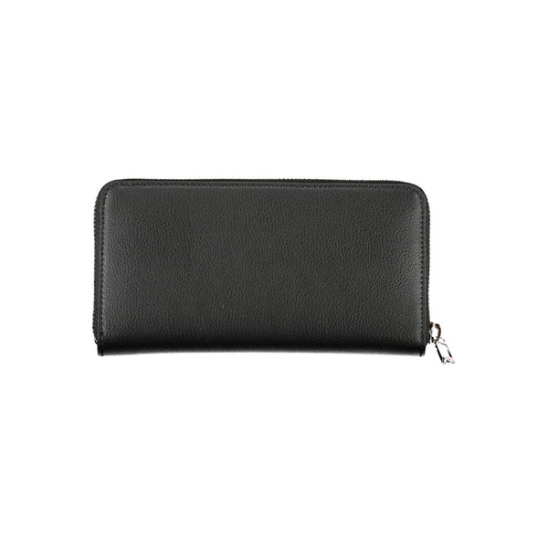 Black Polyester Wallet