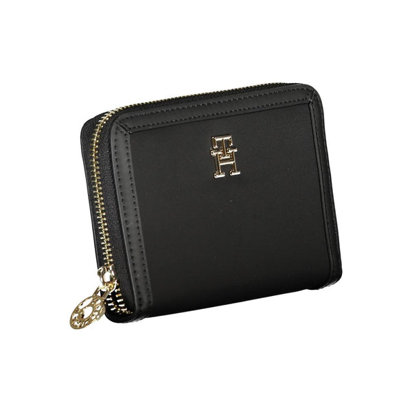 Black Polyester Wallet