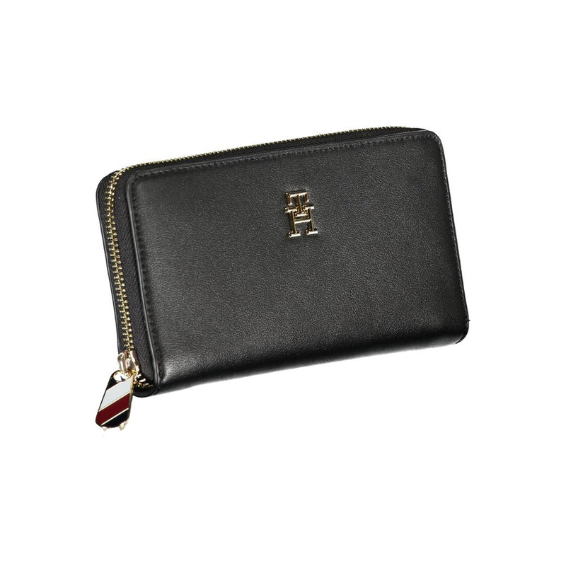 Black Polyester Wallet