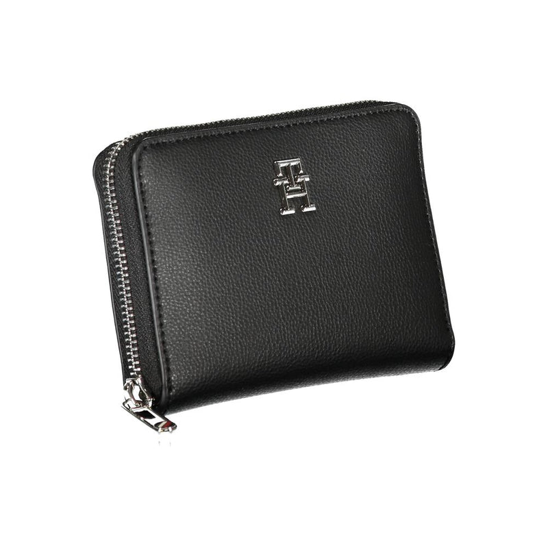 Black Polyester Wallet