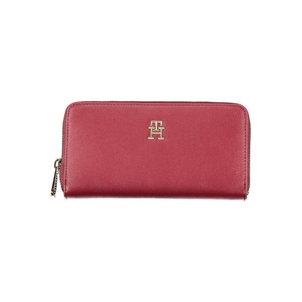 Pink Polyester Wallet