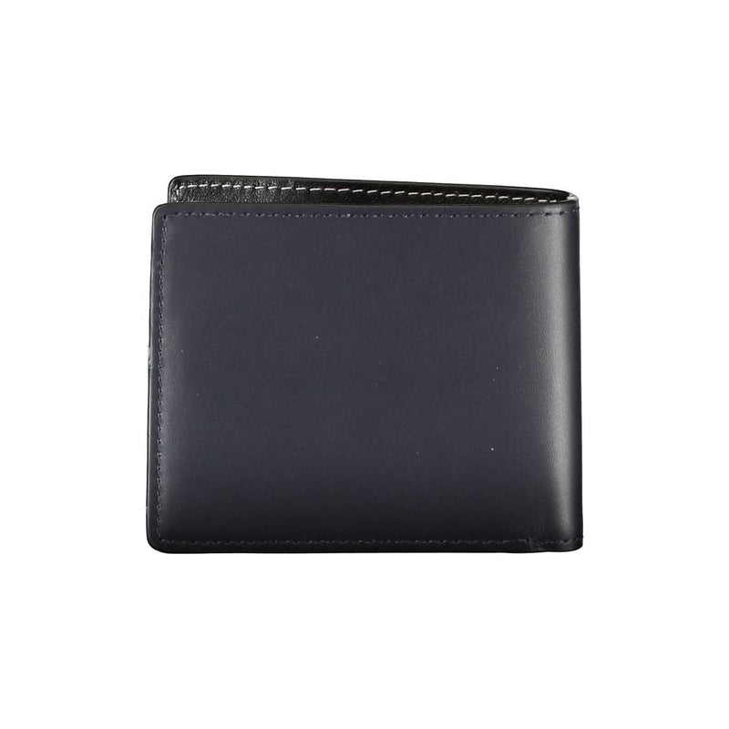 Blue Leather Wallet