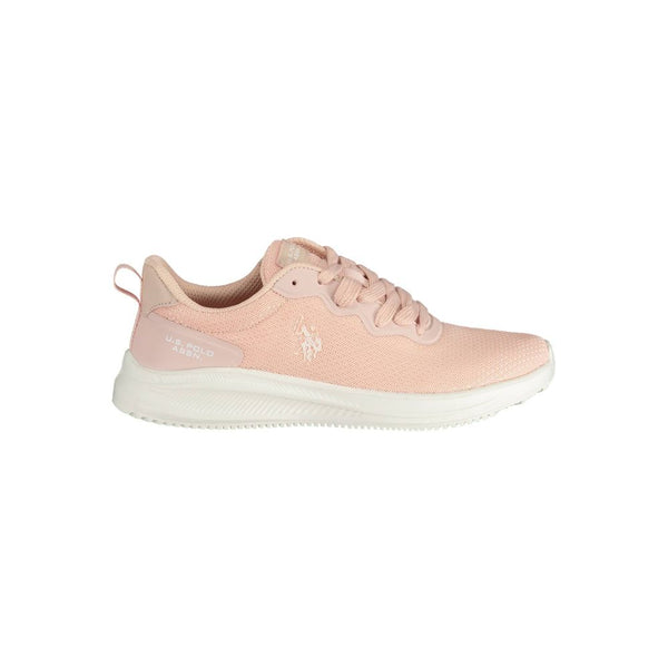 Pink Polyester Sneaker