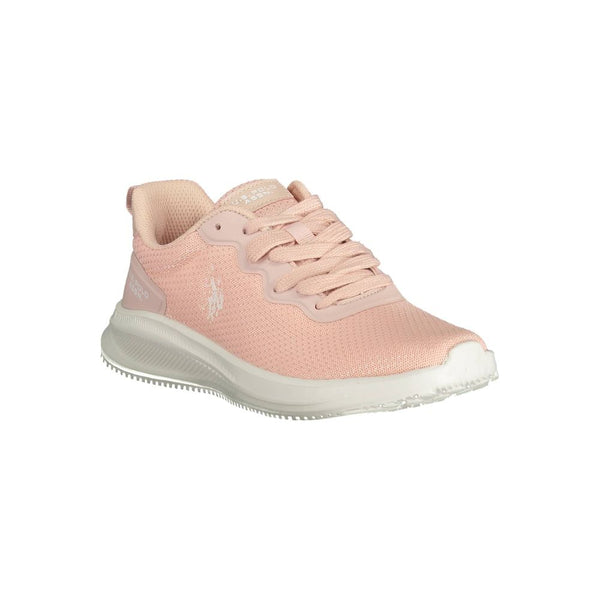 Pink Polyester Sneaker