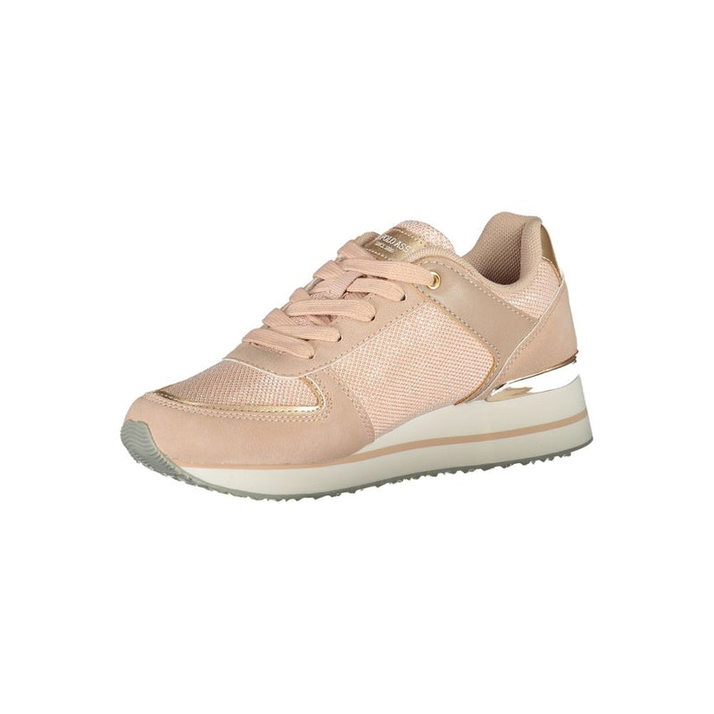 Pink Polyester Sneaker