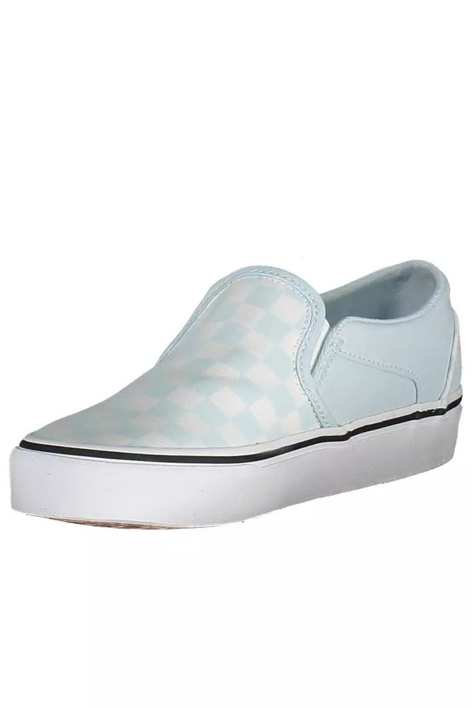 Light Blue Polyester Sneaker