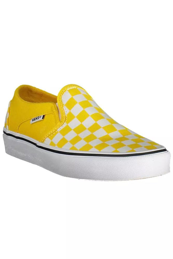 Yellow Polyester Sneaker