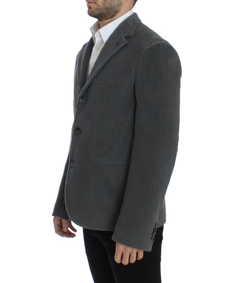 Gray manchester cotton blazer