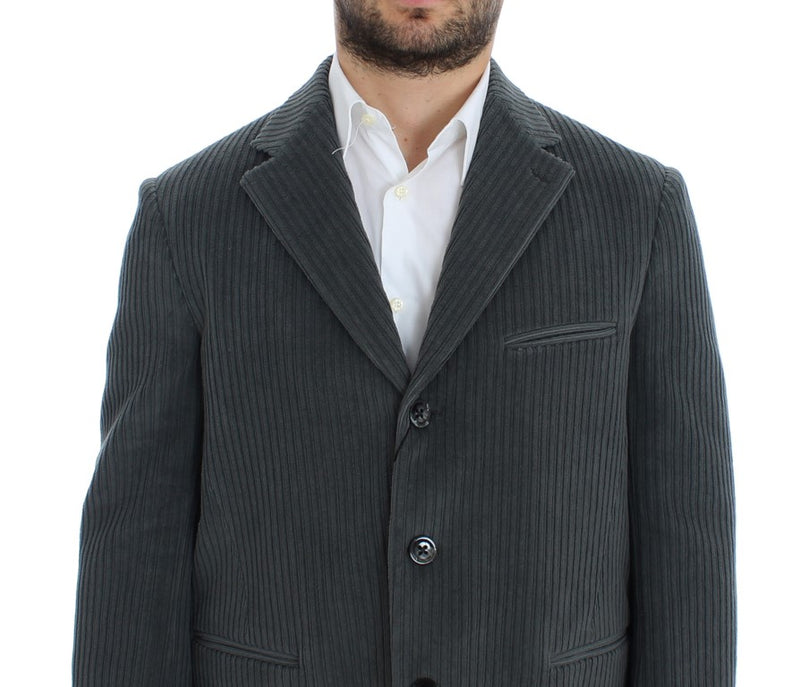 Gray manchester cotton blazer