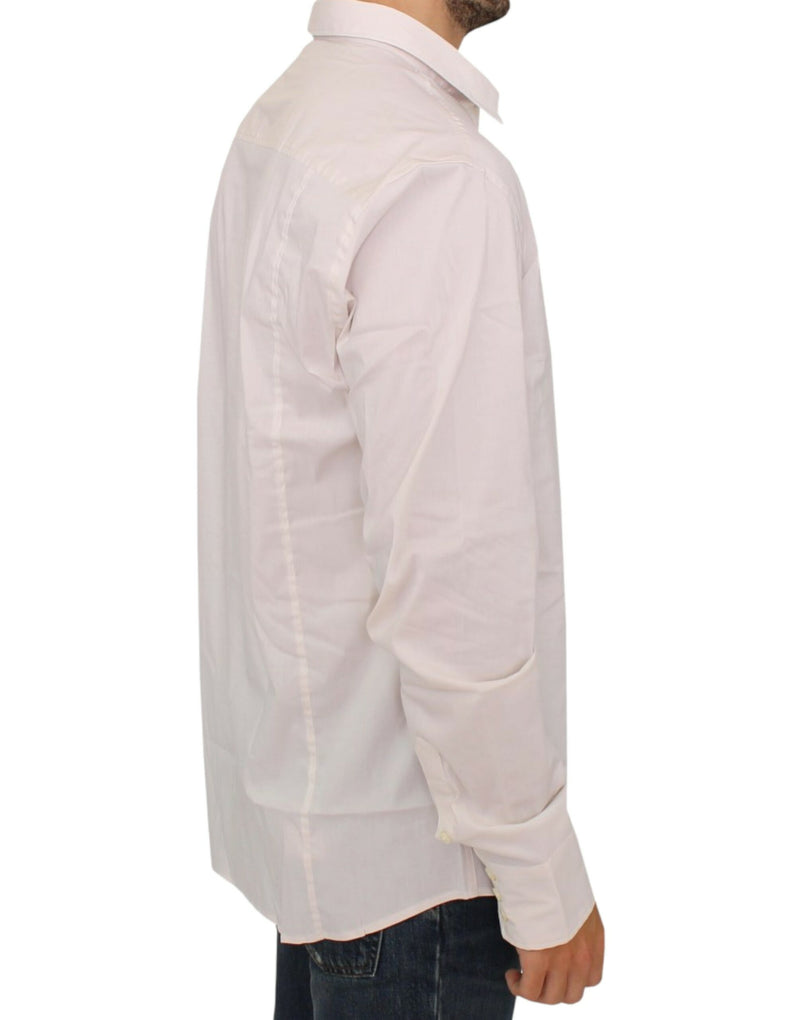 White cotton dress shirt