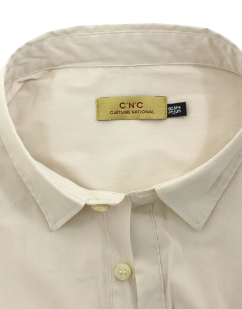 White cotton dress shirt