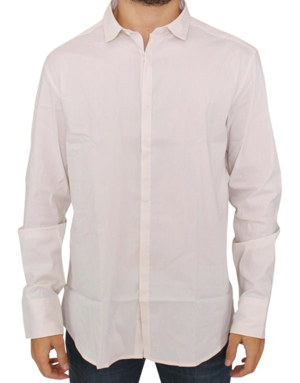 White cotton dress shirt