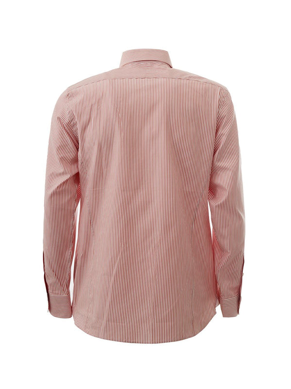 Pink Thin Stripes Regular Fit Shirt