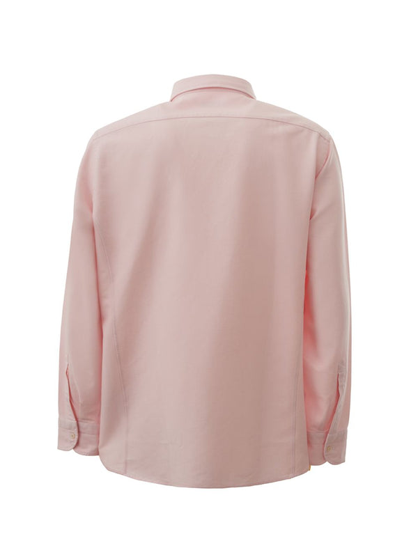 Pink Long Sleeves Regular Fit Shirt