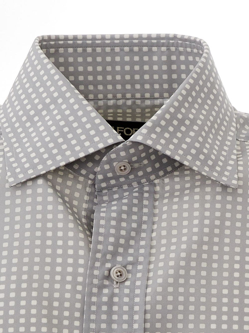 Regular Fit Shirt with Micro Print allover