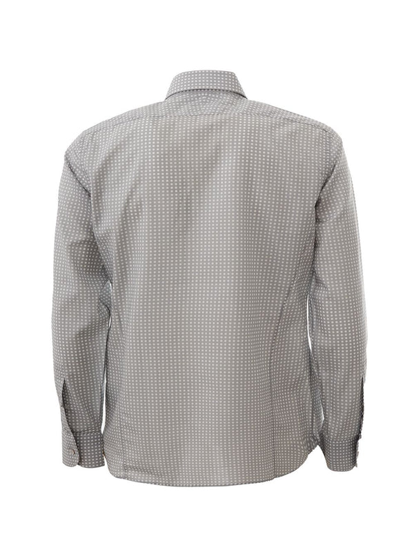 Regular Fit Shirt with Micro Print allover