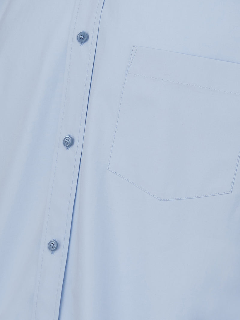 Cotton Blue Oxford Shirt