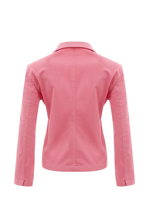 Pink Two Button Jacket