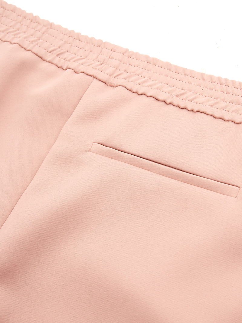 Pink Tech Textile Trousers