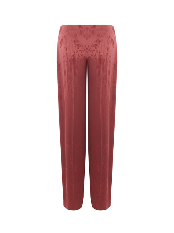 Bordeaux Palazzo Trousers