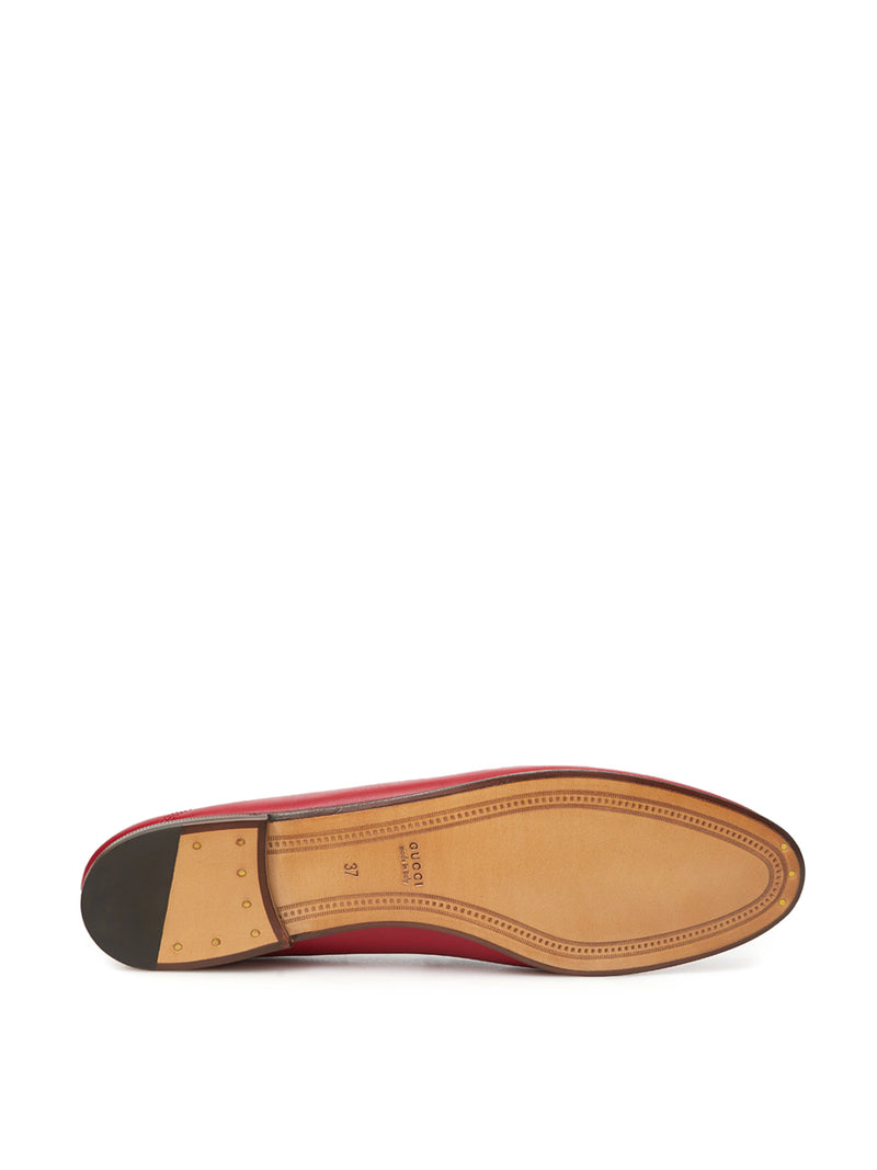 Red Leather Jordaan Loafer