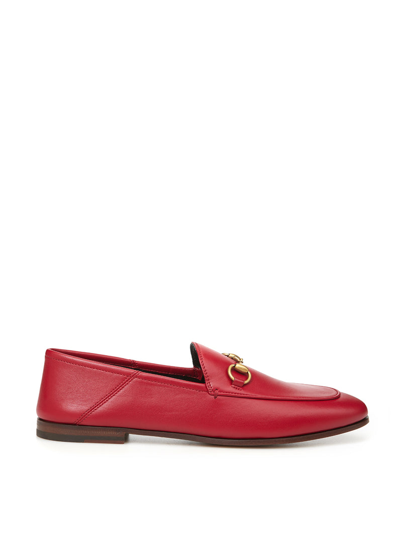 Red Leather Jordaan Loafer