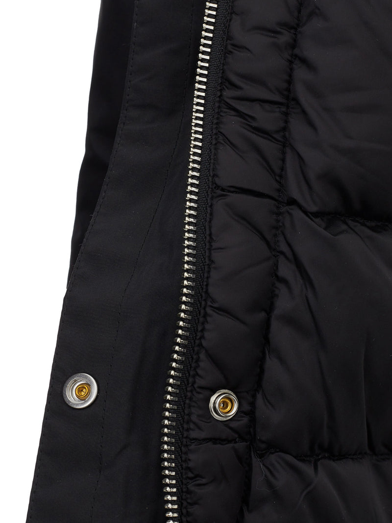 Reservable Long Quilted Jacket