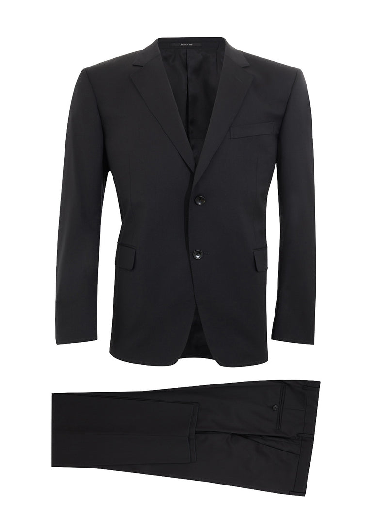 Classic Black Suit Two Piece