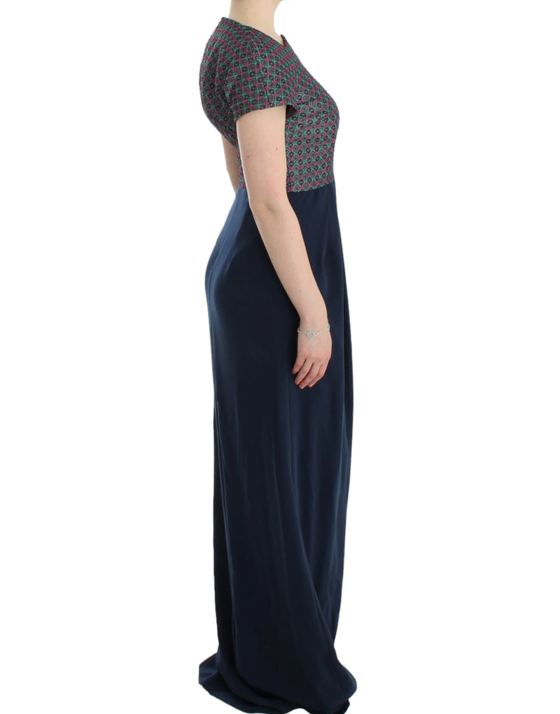 Multicolor Doris short sleeve dress