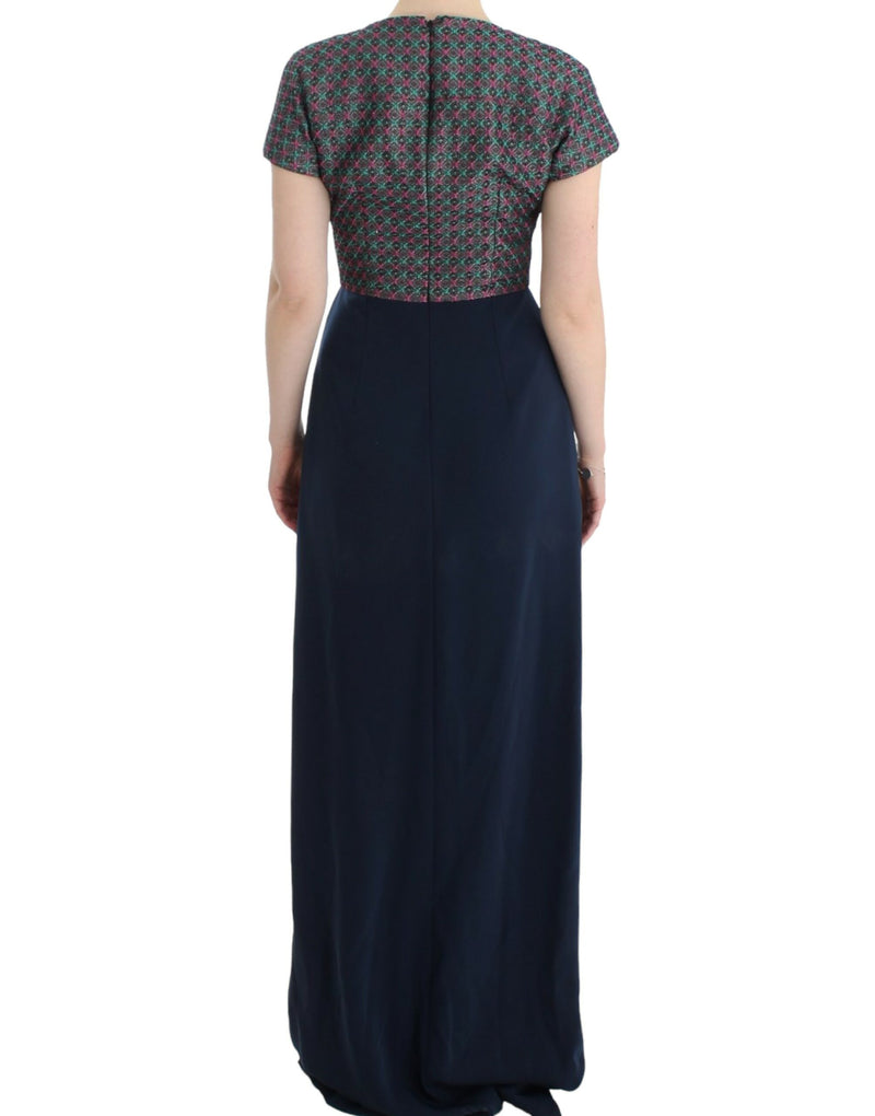 Multicolor Doris short sleeve dress