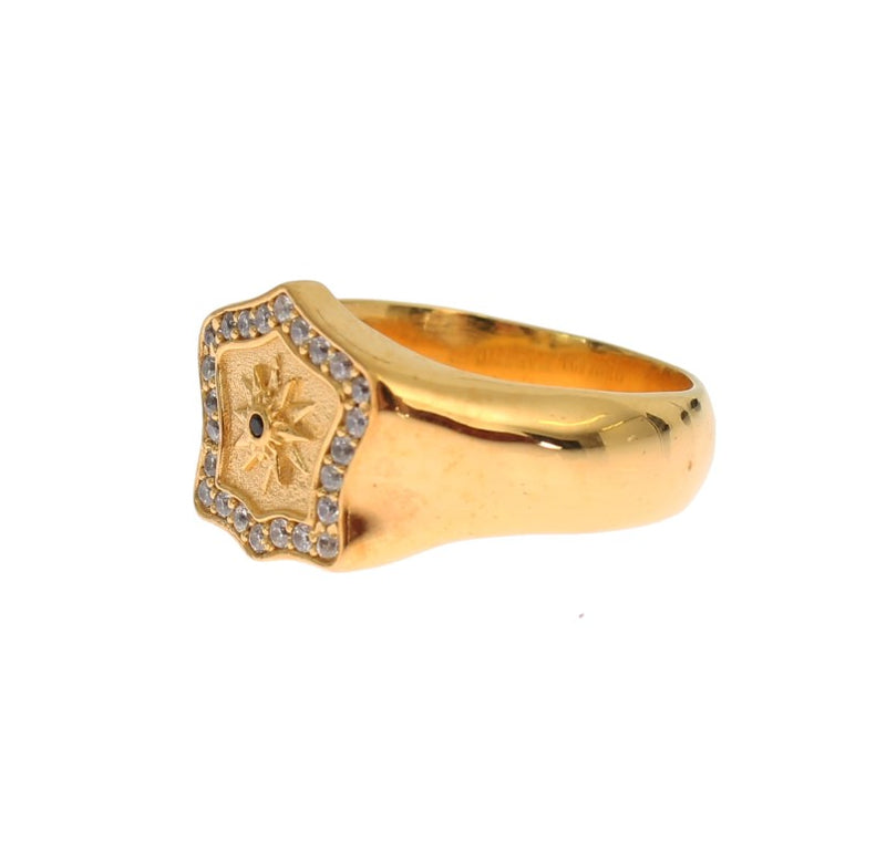 Gold Plated 925 Sterling Silver Ring