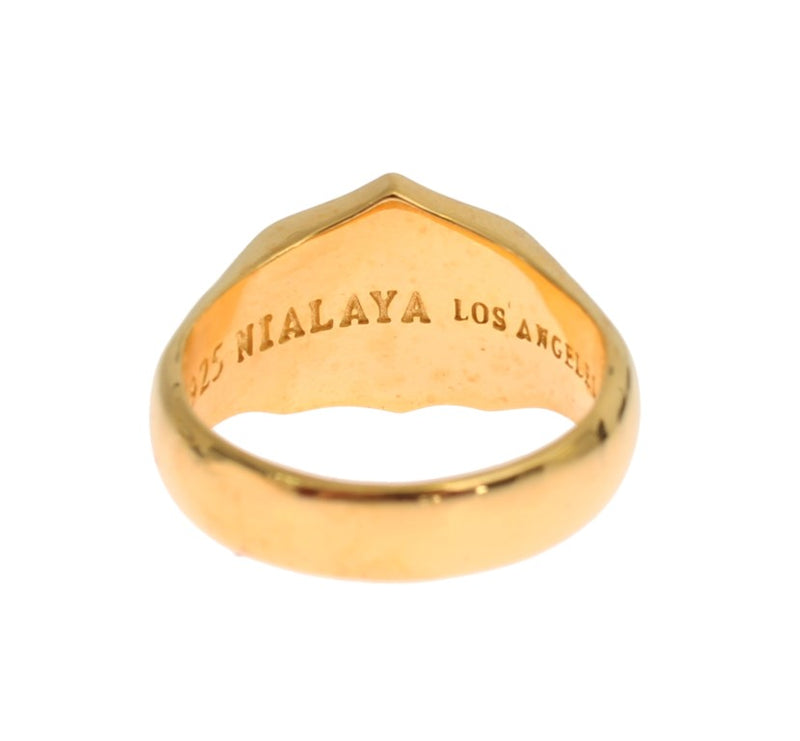 Gold Plated 925 Sterling Silver Ring