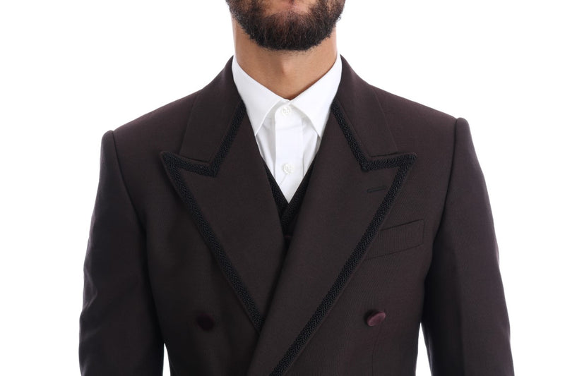 Bordeaux Torero 3 Piece SICILIA Suit