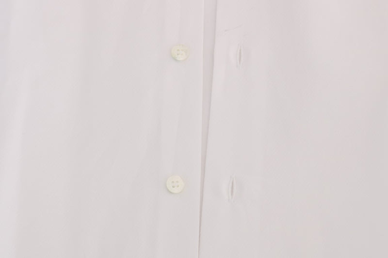 White Striped Slim Fit Shirt