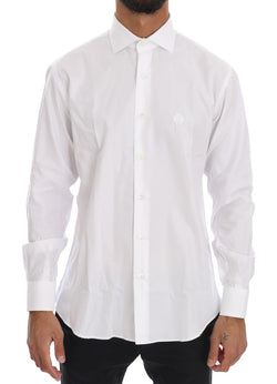 White Striped Slim Fit Shirt