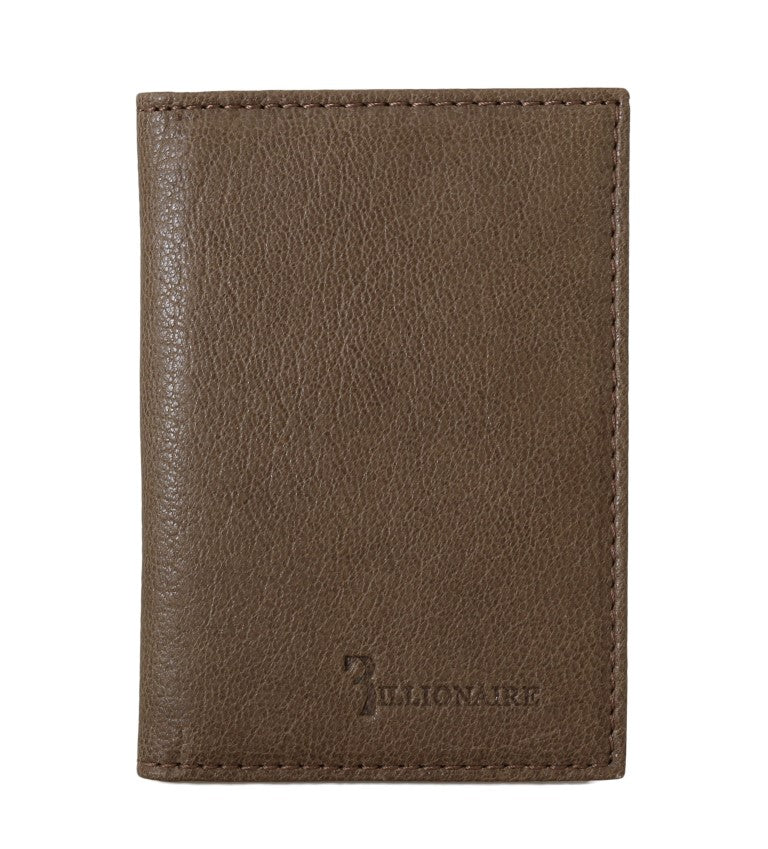 Brown Leather Bifold Wallet